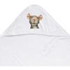 Azeeda 'Funny Rat' Baby Hooded Towel (HT00043483) view 1