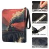 OTVEE Steam Train Card Binder 4 Pocket Trading Card Binder Holder Fits 400 Cards with 50 Sleeves Card Collection Binder Album Book Holder for Baseball Football Games Cards view 4