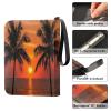 OTVEE Setting Sun Card Binder 4 Pocket Trading Card Binder Holder Fits 400 Cards with 50 Sleeves Card Collection Binder Album Book Holder for Baseball Football Games Cards view 4