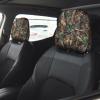 2 Pack Cold Tree Camouflage Print Universal Car Headrest Cover Elastic, Cute Stylish Car Seat Head Rest Cover Protector, Interior Front & Rear Seat Headrest Pads Decor For Womens Car Suv Auto view 2