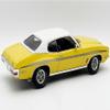 1972 GTO Monarch Yellow with GTO Stripes and White Vinyl Top Limited Edition to 264 Pieces Worldwide 1/18 Diecast Model Car by Acme A1801227 view 2