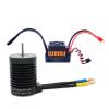 1:10 1:12 1:14 RC Part Waterproof F540 3300KV 4370KV Brushless Motor W/60A ESC for 144001 124019 RC 124018 Truck Buggy(Purple) view 1