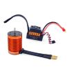 1:10 1:12 1:14 RC Part Waterproof F540 3300KV 4370KV Brushless Motor W/60A ESC for 144001 124019 RC 124018 Truck Buggy(Purple) view 3