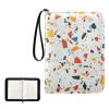 OTVEE Terrazzo Card Binder 4 Pocket Trading Card Binder Holder Fits 400 Cards with 50 Sleeves Card Collection Binder Album Book Holder for Baseball Football Games Cards view 2
