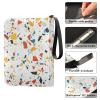 OTVEE Terrazzo Card Binder 4 Pocket Trading Card Binder Holder Fits 400 Cards with 50 Sleeves Card Collection Binder Album Book Holder for Baseball Football Games Cards view 4
