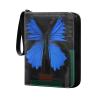 OTVEE Butterfly Card Binder 4 Pocket Trading Card Binder Holder Fits 400 Cards with 50 Sleeves Card Collection Binder Album Book Holder for Baseball Football Games Cards view 1