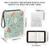 OTVEE Cartoon Book Pencil Card Binder 4 Pocket Trading Card Binder Holder Fits 400 Cards with 50 Sleeves Card Collection Binder Album Book Holder for Baseball Football Games Cards view 3