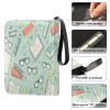 OTVEE Cartoon Book Pencil Card Binder 4 Pocket Trading Card Binder Holder Fits 400 Cards with 50 Sleeves Card Collection Binder Album Book Holder for Baseball Football Games Cards view 4