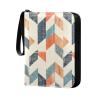 OTVEE Vintage Herringbone Seamless Card Binder 4 Pocket Trading Card Binder Holder Fits 400 Cards with 50 Sleeves Card Collection Binder Album Book Holder for Baseball Football Games Cards view 1