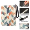 OTVEE Vintage Herringbone Seamless Card Binder 4 Pocket Trading Card Binder Holder Fits 400 Cards with 50 Sleeves Card Collection Binder Album Book Holder for Baseball Football Games Cards view 4