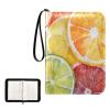 OTVEE Fruit Slices Card Binder 4 Pocket Trading Card Binder Holder Fits 400 Cards with 50 Sleeves Card Collection Binder Album Book Holder for Baseball Football Games Cards view 2