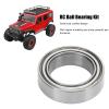 10PCS RC Ball Bearing Kit, Steel Low Friction High Speed Metal Shielded Ball Bearings for 1/10 RC Cars Including ZD Racing 10421 S, Silver Precision Bearings with Smooth view 4