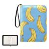OTVEE Banana Card Binder 4 Pocket Trading Card Binder Holder Fits 400 Cards with 50 Sleeves Card Collection Binder Album Book Holder for Baseball Football Games Cards view 2