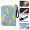OTVEE Banana Card Binder 4 Pocket Trading Card Binder Holder Fits 400 Cards with 50 Sleeves Card Collection Binder Album Book Holder for Baseball Football Games Cards view 4