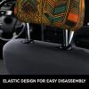 hgnblsip 2 Pack Native American Print Universal Car Headrest Cover Elastic, Cute Stylish Car Seat Head Rest Cover Protector, Interior Front & Rear Seat Headrest Pads Decor for Womens Car SUV Auto view 4