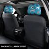 hgnblsip 2 Pack Dog Show Print Universal Car Headrest Cover Elastic, Cute Stylish Car Seat Head Rest Cover Protector, Interior Front & Rear Seat Headrest Pads Decor for Womens Car SUV Auto view 3