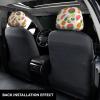 hgnblsip 2 Pack Tropical Fruits Print Universal Car Headrest Cover Elastic, Cute Stylish Car Seat Head Rest Cover Protector, Interior Front & Rear Seat Headrest Pads Decor for Womens Car SUV Auto view 3