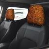 hgnblsip 2 Pack Wine Cork Print Universal Car Headrest Cover Elastic, Cute Stylish Car Seat Head Rest Cover Protector, Interior Front & Rear Seat Headrest Pads Decor for Womens Car SUV Auto view 2