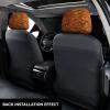 hgnblsip 2 Pack Wine Cork Print Universal Car Headrest Cover Elastic, Cute Stylish Car Seat Head Rest Cover Protector, Interior Front & Rear Seat Headrest Pads Decor for Womens Car SUV Auto view 3