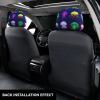 hgnblsip 2 Pack Jellyfish Ocean Print Universal Car Headrest Cover Elastic, Cute Stylish Car Seat Head Rest Cover Protector, Interior Front & Rear Seat Headrest Pads Decor for Womens Car SUV Auto view 3