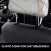 hgnblsip 2 Pack Marbling Texture Print Universal Car Headrest Cover Elastic, Cute Stylish Car Seat Head Rest Cover Protector, Interior Front & Rear Seat Headrest Pads Decor for Womens Car SUV Auto view 4