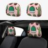 hgnblsip 2 Pack Cute Cactus 1 Print Universal Car Headrest Cover Elastic, Cute Stylish Car Seat Head Rest Cover Protector, Interior Front & Rear Seat Headrest Pads Decor for Womens Car SUV Auto view 1