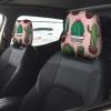 hgnblsip 2 Pack Cute Cactus 1 Print Universal Car Headrest Cover Elastic, Cute Stylish Car Seat Head Rest Cover Protector, Interior Front & Rear Seat Headrest Pads Decor for Womens Car SUV Auto view 2