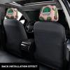 hgnblsip 2 Pack Cute Cactus 1 Print Universal Car Headrest Cover Elastic, Cute Stylish Car Seat Head Rest Cover Protector, Interior Front & Rear Seat Headrest Pads Decor for Womens Car SUV Auto view 3