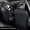 2 Pack Pebble Stone Pattern Print Universal Car Headrest Cover Elastic, Cute Stylish Car Seat Head Rest Cover Protector, Interior Front & Rear Seat Headrest Pads Decor For Womens Car Suv Auto view 3