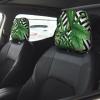 hgnblsip 2 Pack Tropical Leaves Print Universal Car Headrest Cover Elastic, Cute Stylish Car Seat Head Rest Cover Protector, Interior Front & Rear Seat Headrest Pads Decor for Womens Car SUV Auto view 2