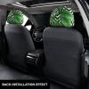 hgnblsip 2 Pack Tropical Leaves Print Universal Car Headrest Cover Elastic, Cute Stylish Car Seat Head Rest Cover Protector, Interior Front & Rear Seat Headrest Pads Decor for Womens Car SUV Auto view 3