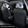 2 Pack Snow Mountain Penguin Print Universal Car Headrest Cover Elastic, Cute Stylish Car Seat Head Rest Cover Protector, Interior Front & Rear Seat Headrest Pads Decor For Womens Car Suv Auto view 3