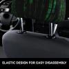 hgnblsip 2 Pack Hacker Era Print Universal Car Headrest Cover Elastic, Cute Stylish Car Seat Head Rest Cover Protector, Interior Front & Rear Seat Headrest Pads Decor for Womens Car SUV Auto view 4
