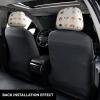 hgnblsip 2 Pack Dog Breed Print Universal Car Headrest Cover Elastic, Cute Stylish Car Seat Head Rest Cover Protector, Interior Front & Rear Seat Headrest Pads Decor for Womens Car SUV Auto view 3
