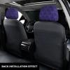hgnblsip 2 Pack Haunted Mansion Print Universal Car Headrest Cover Elastic, Cute Stylish Car Seat Head Rest Cover Protector, Interior Front & Rear Seat Headrest Pads Decor for Womens Car SUV Auto view 3