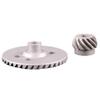 COMODO 2Pcs 37T 13T Hard Steel Ring and Pinion Gear Set Compatible with RC 1/10 4x4 Differential view 1