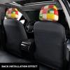 hgnblsip 2 Pack Kiwi Watermelon Print Universal Car Headrest Cover Elastic, Cute Stylish Car Seat Head Rest Cover Protector, Interior Front & Rear Seat Headrest Pads Decor for Womens Car SUV Auto view 3