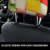 hgnblsip 2 Pack Kiwi Watermelon Print Universal Car Headrest Cover Elastic, Cute Stylish Car Seat Head Rest Cover Protector, Interior Front & Rear Seat Headrest Pads Decor for Womens Car SUV Auto view 4