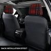 hgnblsip 2 Pack Red and Black Plaid Print Universal Car Headrest Cover Elastic, Cute Stylish Car Seat Head Rest Cover Protector, Interior Front & Rear Seat Headrest Pads Decor for Womens Car SUV Auto view 3