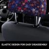 2 Pack Red Blue Stars American Print Universal Car Headrest Cover Elastic, Cute Stylish Car Seat Head Rest Cover Protector, Interior Front & Rear Seat Headrest Pads Decor For Womens Car Suv Auto view 4