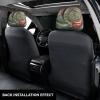 2 Pack Not All Who Wander Are Lost Print Universal Car Headrest Cover Elastic, Cute Stylish Car Seat Head Rest Cover Protector, Interior Front & Rear Seat Headrest Pads Decor For Womens Car Suv Auto view 3
