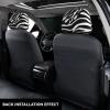 hgnblsip 2 Pack Zebra Print Print Universal Car Headrest Cover Elastic, Cute Stylish Car Seat Head Rest Cover Protector, Interior Front & Rear Seat Headrest Pads Decor for Womens Car SUV Auto view 3
