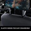 hgnblsip 2 Pack Coral Reef Print Universal Car Headrest Cover Elastic, Cute Stylish Car Seat Head Rest Cover Protector, Interior Front & Rear Seat Headrest Pads Decor for Womens Car SUV Auto view 4