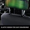 hgnblsip 2 Pack Northern Lights Print Universal Car Headrest Cover Elastic, Cute Stylish Car Seat Head Rest Cover Protector, Interior Front & Rear Seat Headrest Pads Decor for Womens Car SUV Auto view 4
