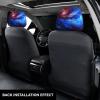 hgnblsip 2 Pack Red Blue Galaxy Print Universal Car Headrest Cover Elastic, Cute Stylish Car Seat Head Rest Cover Protector, Interior Front & Rear Seat Headrest Pads Decor for Womens Car SUV Auto view 3