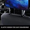 hgnblsip 2 Pack Red Blue Galaxy Print Universal Car Headrest Cover Elastic, Cute Stylish Car Seat Head Rest Cover Protector, Interior Front & Rear Seat Headrest Pads Decor for Womens Car SUV Auto view 4