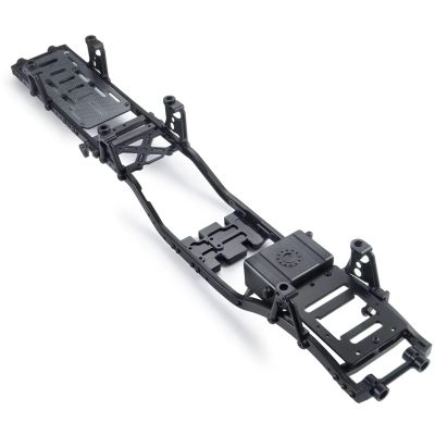 RC Car Frame Parts For Axial For SCX10 For 1/10 RC Car Steel 6x6 For Chassis Frame Rails Beams Shock Towers Bumper Mount RC Crawler Modified Part(Frame Body)