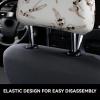 hgnblsip 2 Pack Swimming Print Universal Car Headrest Cover Elastic, Cute Stylish Car Seat Head Rest Cover Protector, Interior Front & Rear Seat Headrest Pads Decor for Womens Car SUV Auto view 4