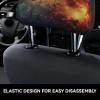 2 Pack Dream Space Sky Star Print Universal Car Headrest Cover Elastic, Cute Stylish Car Seat Head Rest Cover Protector, Interior Front & Rear Seat Headrest Pads Decor For Womens Car Suv Auto view 4