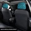hgnblsip 2 Pack Fish Scale Print Universal Car Headrest Cover Elastic, Cute Stylish Car Seat Head Rest Cover Protector, Interior Front & Rear Seat Headrest Pads Decor for Womens Car SUV Auto view 3